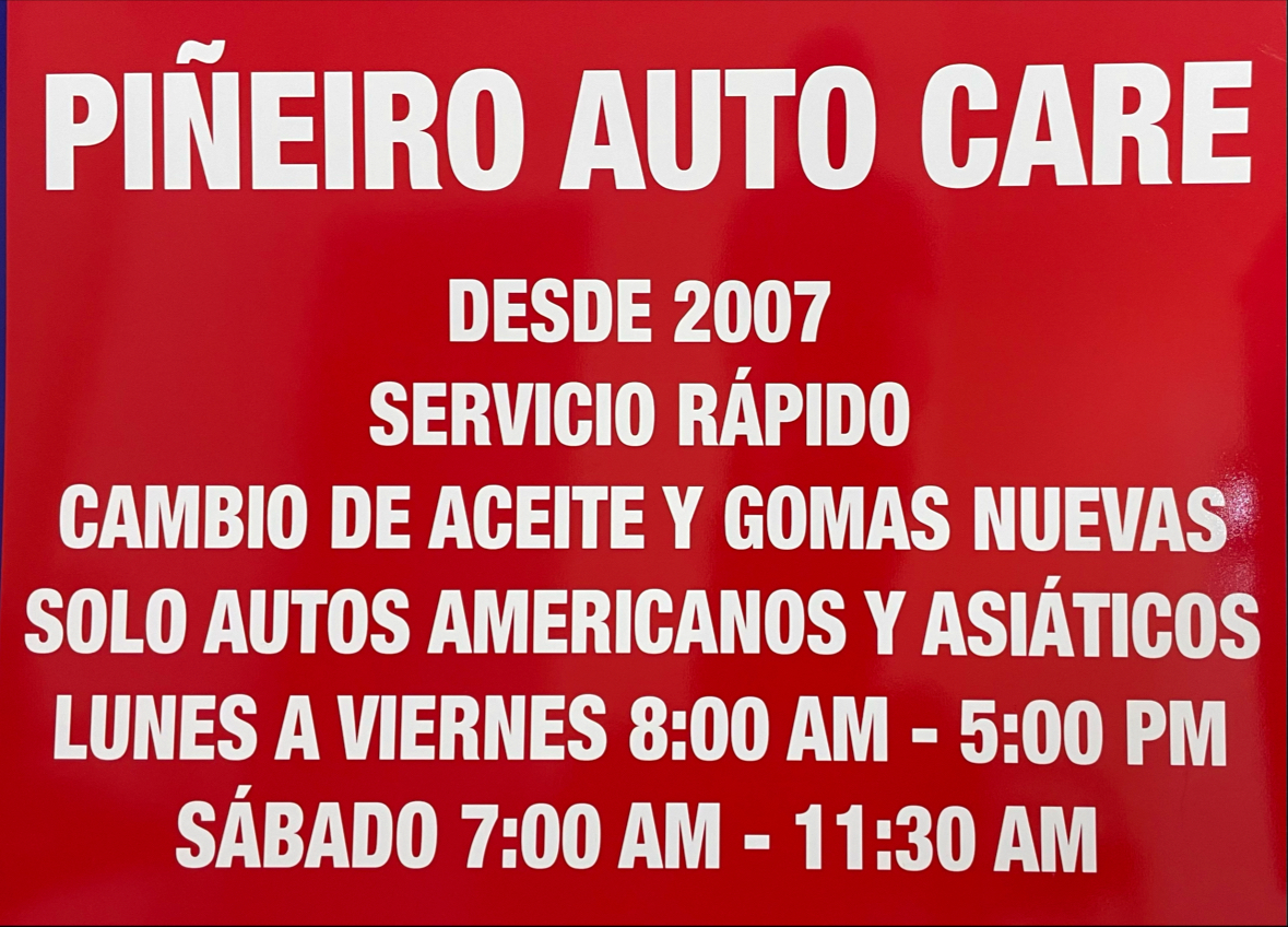 Pineiro Auto Care